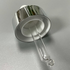 Big Cap Dropper Double Layer Closure UV Shiny Silver 20/410 UV Dropper Electonic Plated Cover Two Layer